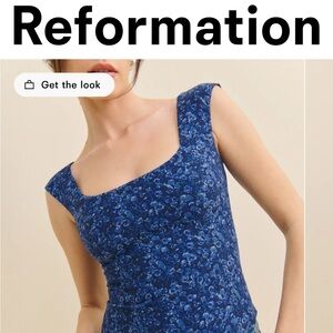 NWT • Navi top in blue rose - size 0